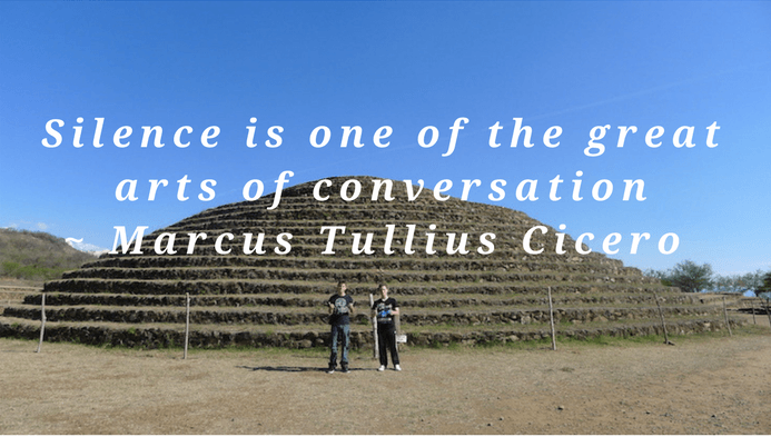 Silence is one of the great arts of conversation  Marcus Tullius Cicero silence quote